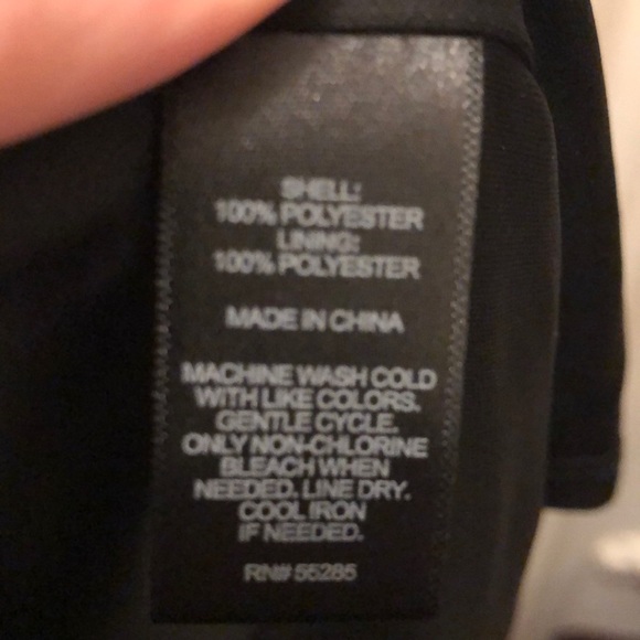 NWOT Sexy Express Black Shirt Dress - Picture 5 of 5